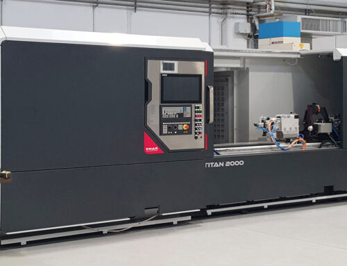 Rettificatrice MAR TITAN 2000 – INDUSTRY 4.0 (particolare lato SX)