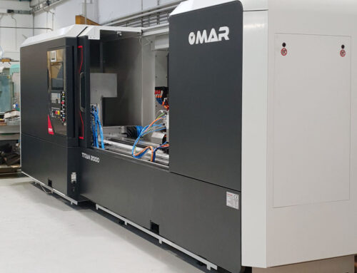 Rettificatrice MAR TITAN 2000 – INDUSTRY 4.0 (particolare lato DX)